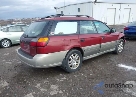 2002 Subaru Outback из США, поврежденный, VIN 4S3BH675227620669
